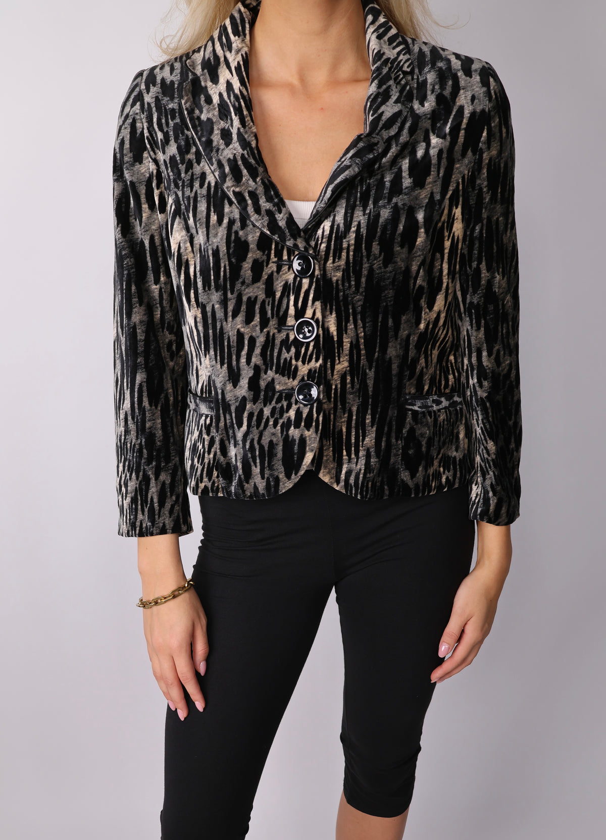 Leopard Blazer