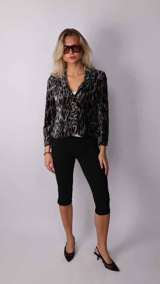 Leopard Blazer