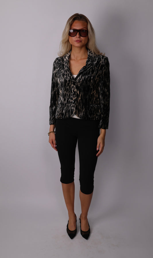 Leopard Blazer